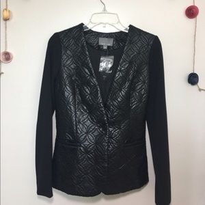 NWT quilted blazer